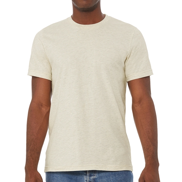 Solid White Blend color option for Bella+Canvas® Everyday Unisex Heather Short Sleeved T Shirt
