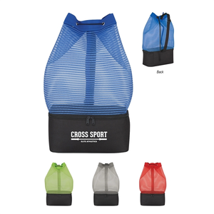 Photo of Pinstripe Mesh Cooler Bag