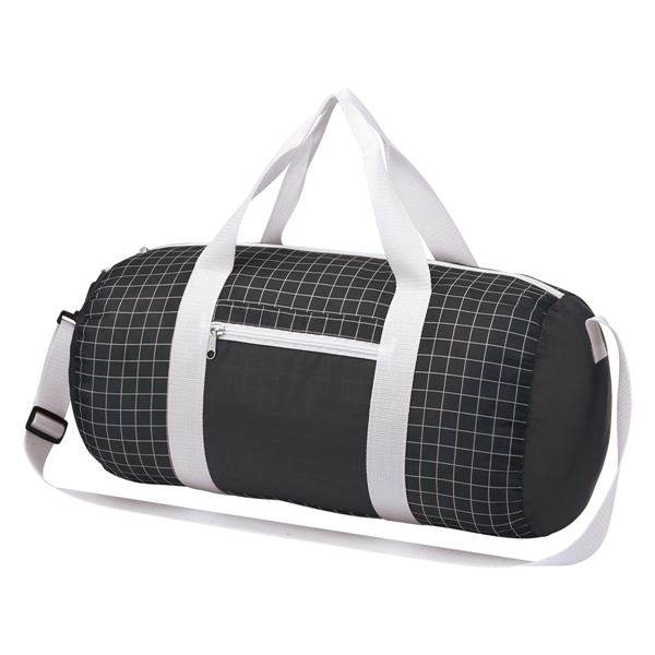 Black-White color option for Crux Traveler Duffel Bag