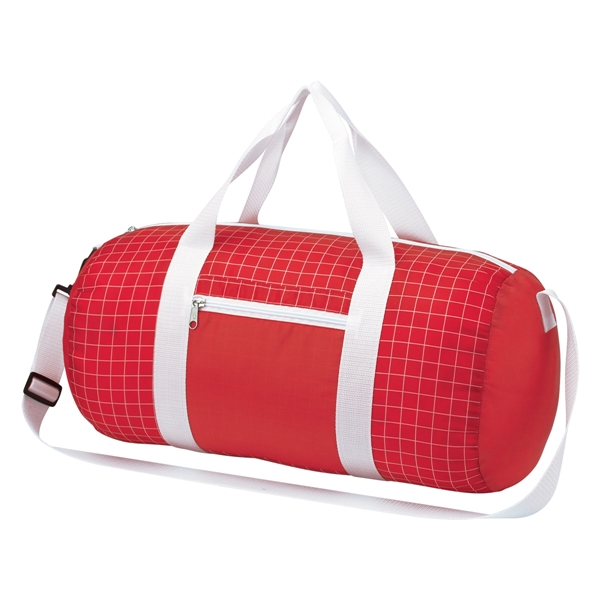 Red-White color option for Crux Traveler Duffel Bag