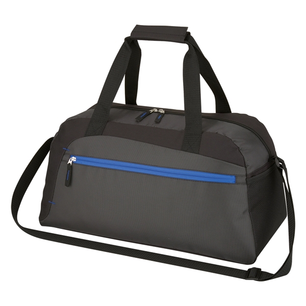 Black-Blue color option for Pacific Heights Heavy Duty Duffel Bag