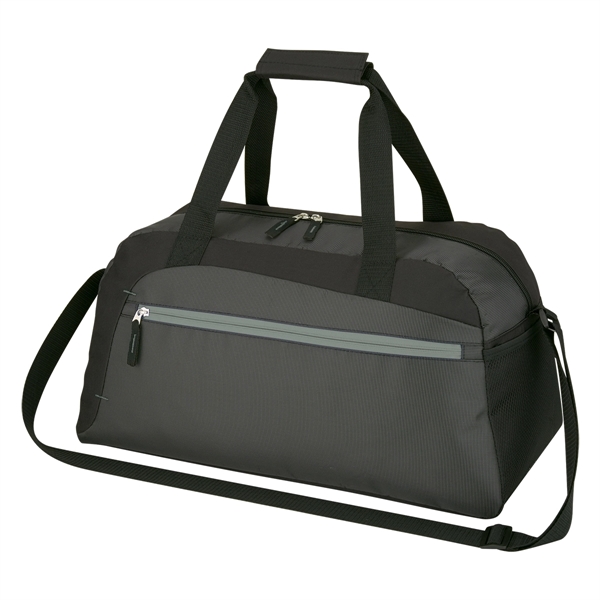 Black-Gray color option for Pacific Heights Heavy Duty Duffel Bag