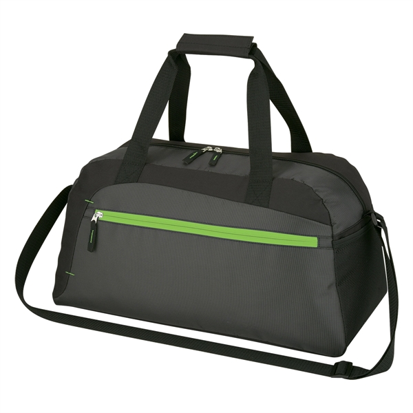 Black-Lime Green color option for Pacific Heights Heavy Duty Duffel Bag