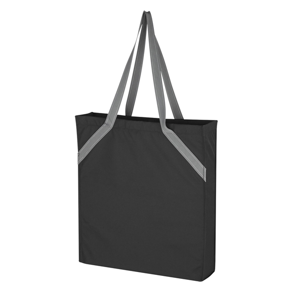 Black color option for 600 D Polyester Tote Bag