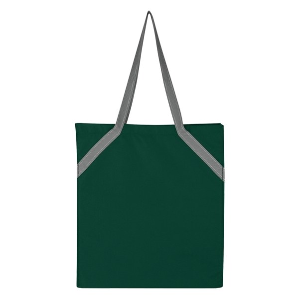 Forest Green color option for 600 D Polyester Tote Bag