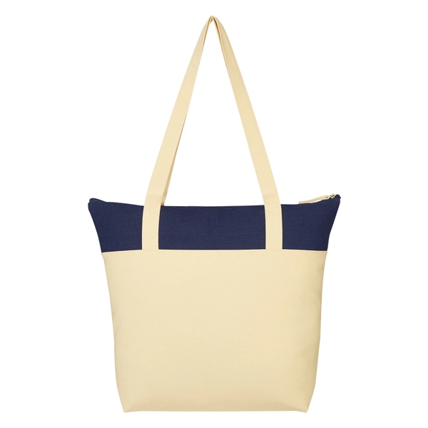 Navy Blue color option for Shopping Cotton Canvas Tote