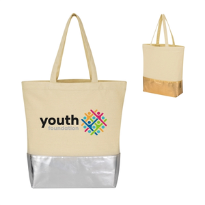 Photo of Tote Bag With Metallic Design