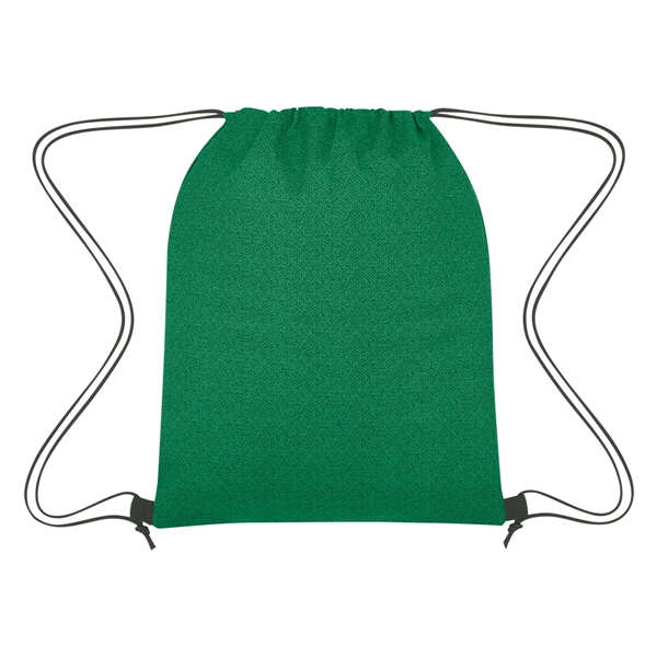 Green color option for Heathered Day To Day Stringed Backpack