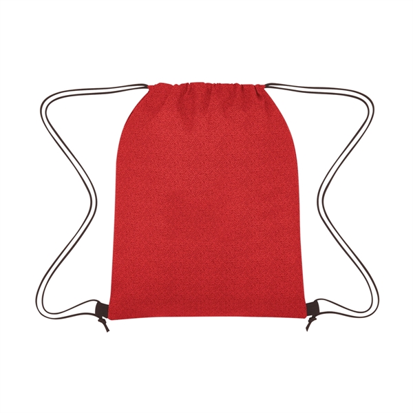 Red color option for Heathered Day To Day Stringed Backpack