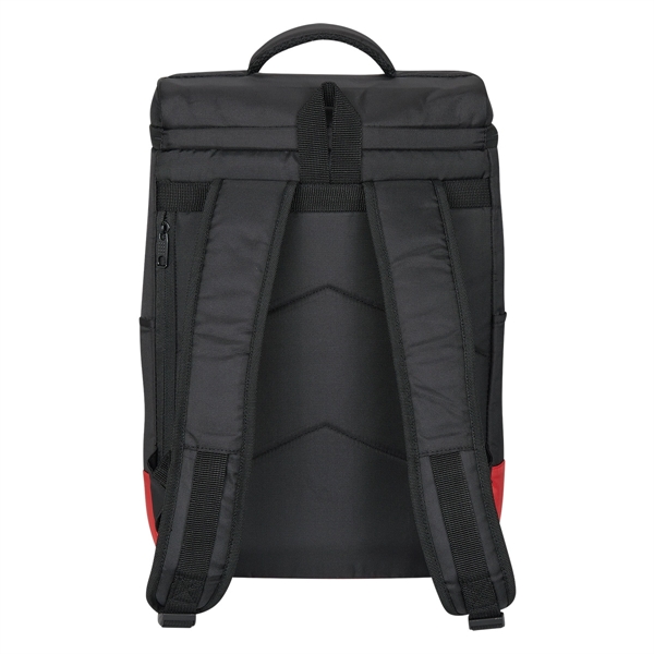 Black With Red color option for Padded Laptop Bag