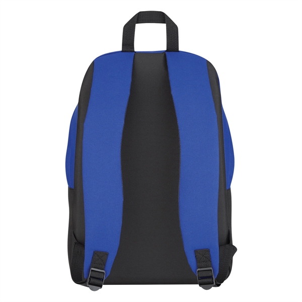 Royal Blue color option for Aracri Silver Zippered Backpack