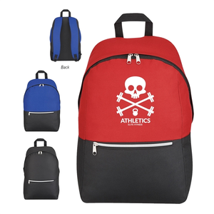 Photo of Aracri Silver Zippered Backpack