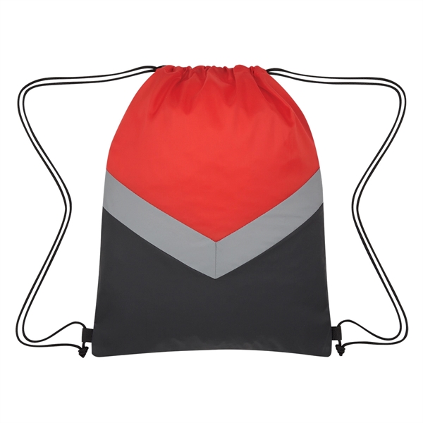 Red color option for Blyme Drawstring Backpack