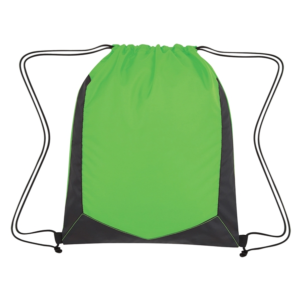 Lime Green-Black color option for Audience's Stringed Knapsack