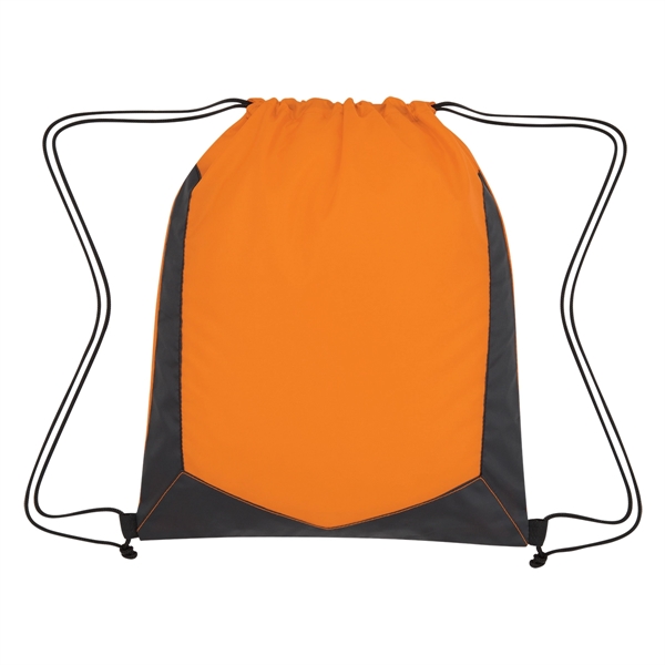Orange-Black color option for Audience's Stringed Knapsack