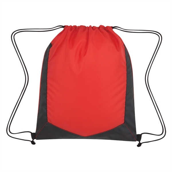 Red-Black color option for Audience's Stringed Knapsack