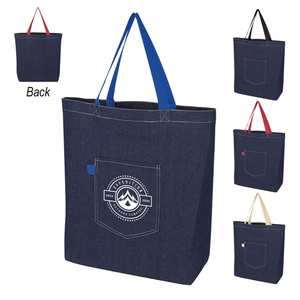 Photo of 250 Gsm Denim Tote Bag