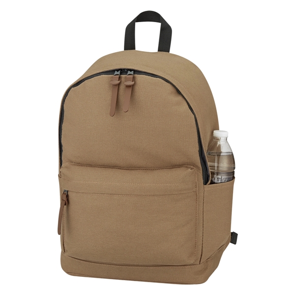 Beige With Brown color option for Pure Cotton Rucksack