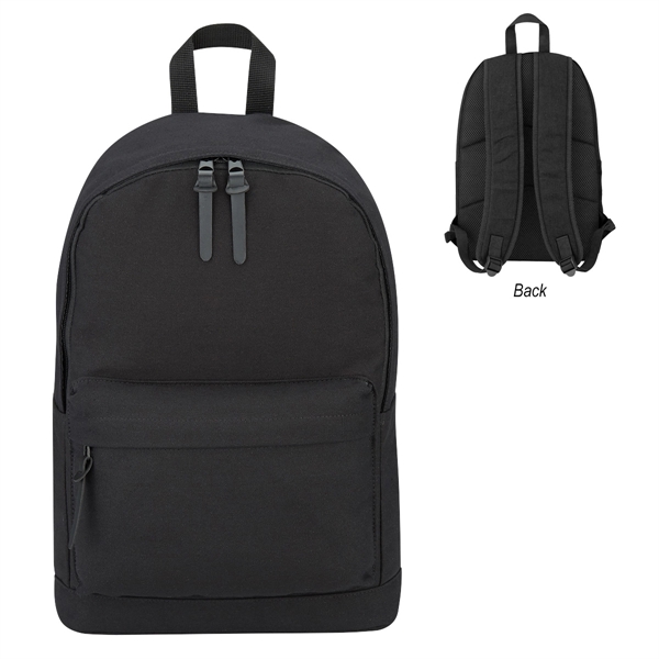 Black With Black color option for Pure Cotton Rucksack
