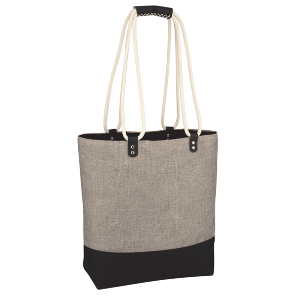 Gray-Black color option for Heathered Day To Day Tote