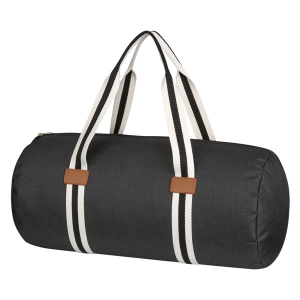 Black color option for Heather Duffel Travel Bag