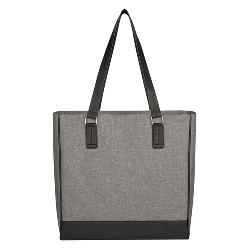 Main photo of Regular Poly Heathered Tote Bag