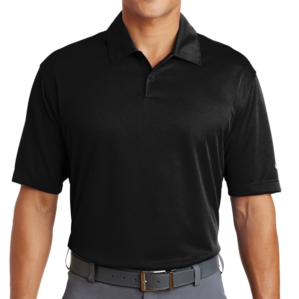 Black color option for Quality Textured Dri Fit Polo Shirt