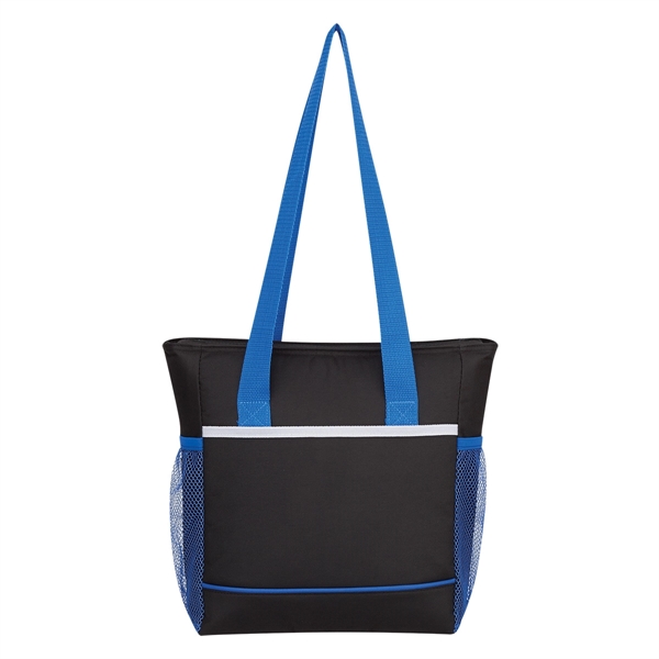 Black With Royal color option for Polar Cooler Bag