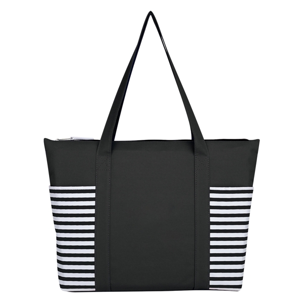Black color option for Next Line Tote Bag