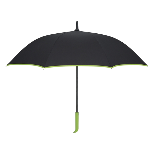 Black-Lime Green color option for Custom 46" Audrey Umbrella