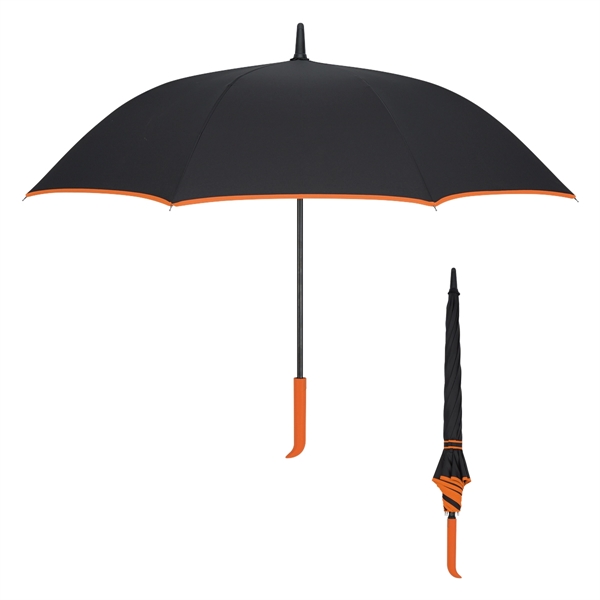 Black-Orange color option for Custom 46" Audrey Umbrella