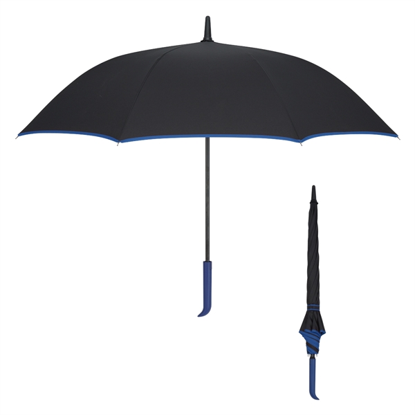 Black-Royal Blue color option for Custom 46" Audrey Umbrella