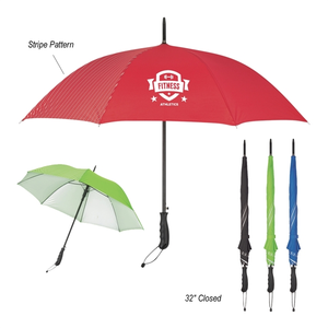Photo of 46" Custom Panel Umbrella With Stripes