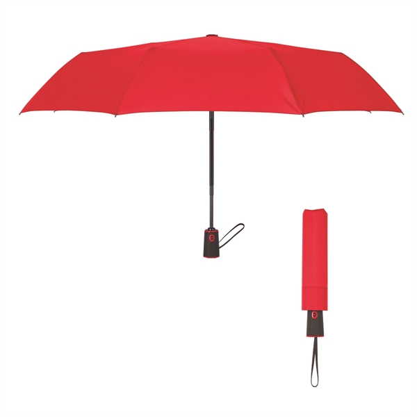 Red color option for Custom 42" Durable Telescopic Umbrella