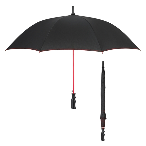 Black With Fuchsia color option for 47" Arc Automatic Umbrella