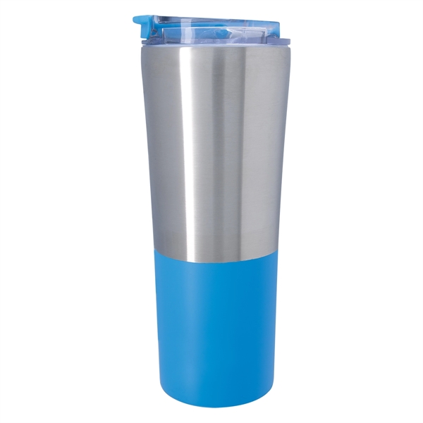 Silver-Light Blue color option for Stainless Steel Made Daily Companion Bottle