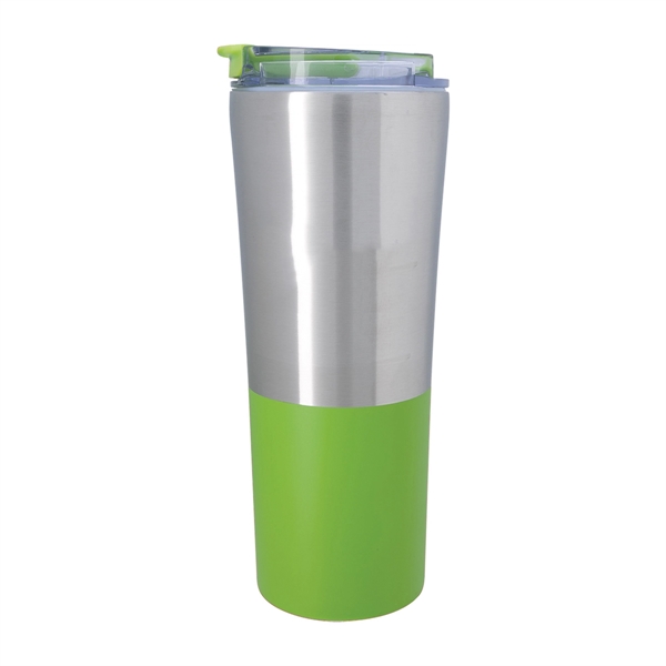 Silver-Lime Green color option for Stainless Steel Made Daily Companion Bottle