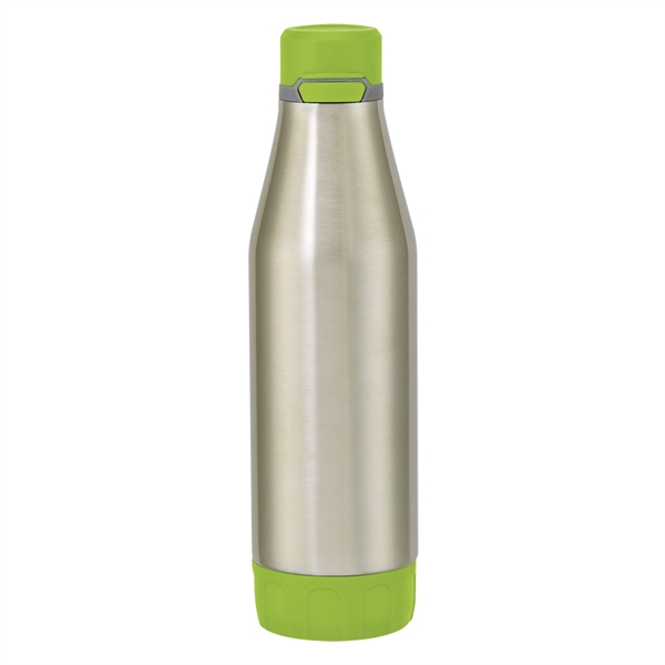Silver-Lime Green color option for Vargo Stainless Steel Bottle