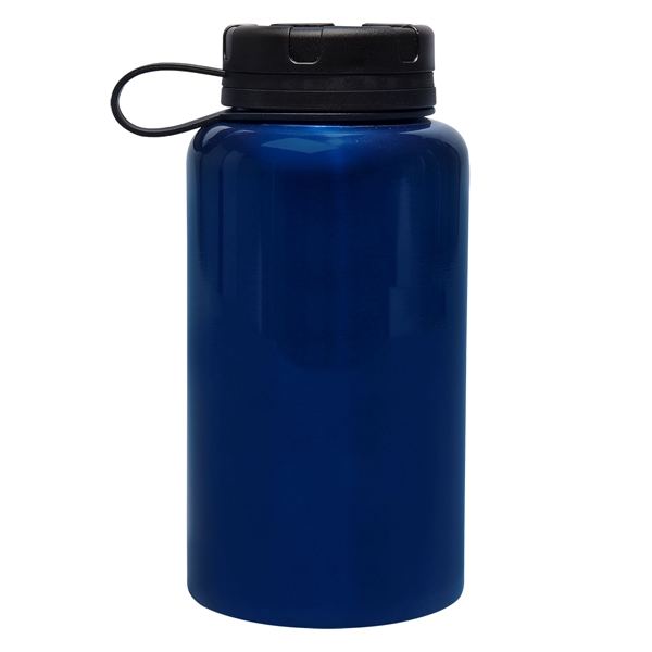 Blue color option for 32 Oz.Stainless Steel Montgromery Water Bottle