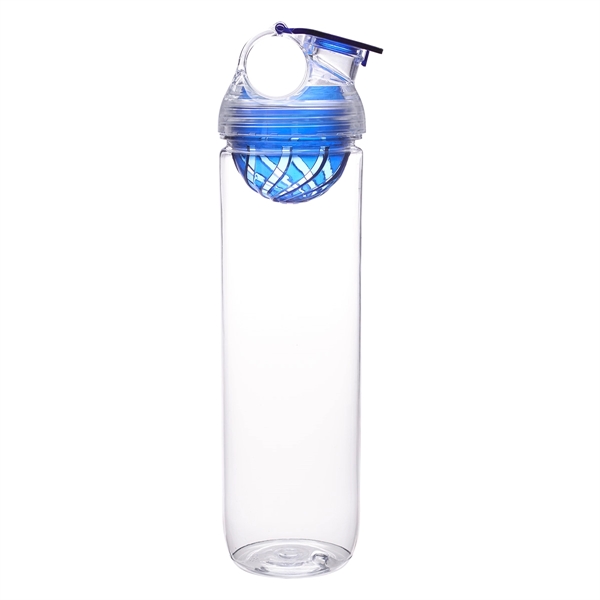 Clear With Blue color option for 26 Oz. Tritan Infuser Water Bottle