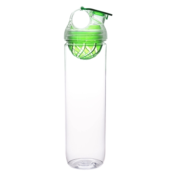Clear With Lime color option for 26 Oz. Tritan Infuser Water Bottle