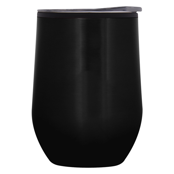 Black color option for 12 Oz Custom Bpa Free Napa Wine Glass