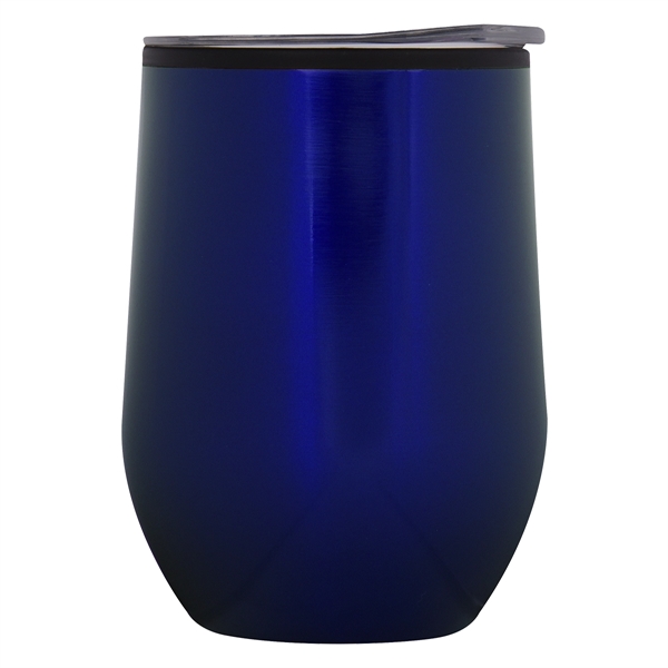 Blue color option for 12 Oz Custom Bpa Free Napa Wine Glass