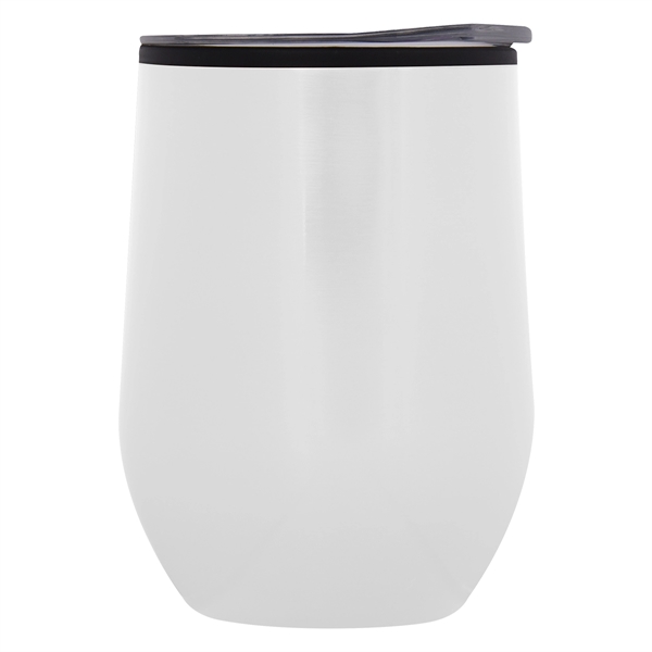 White color option for 12 Oz Custom Bpa Free Napa Wine Glass