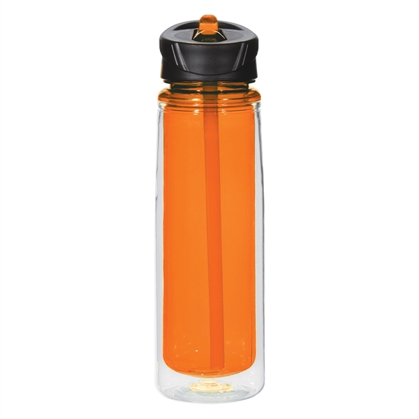 Translucent Orange color option for Eva Tritan Bottle