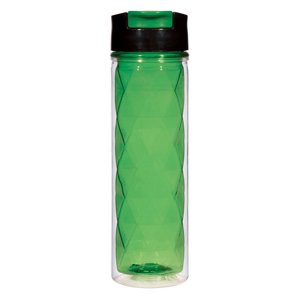 Translucent Green color option for Glittery Tritan Bottle