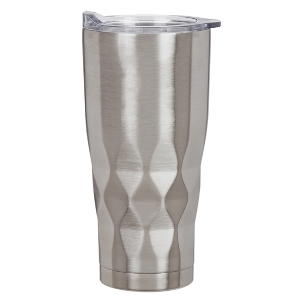 Silver color option for Stainless Steel Made Cyclone Tumbler With Wake Up Shots