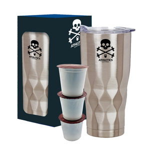 Photo of Stainless Steel Made Cyclone Tumbler With Wake Up Shots