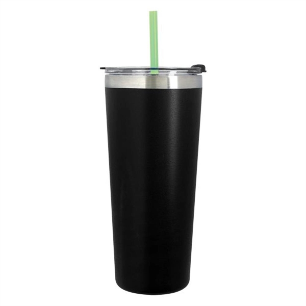 Black-Clear-Black color option for 24 Oz. Basics Tumbler