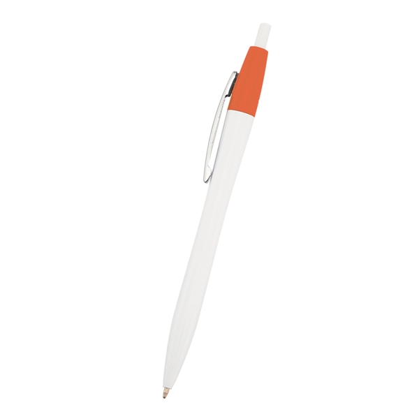 White-Orange color option for Custom Dart Pen